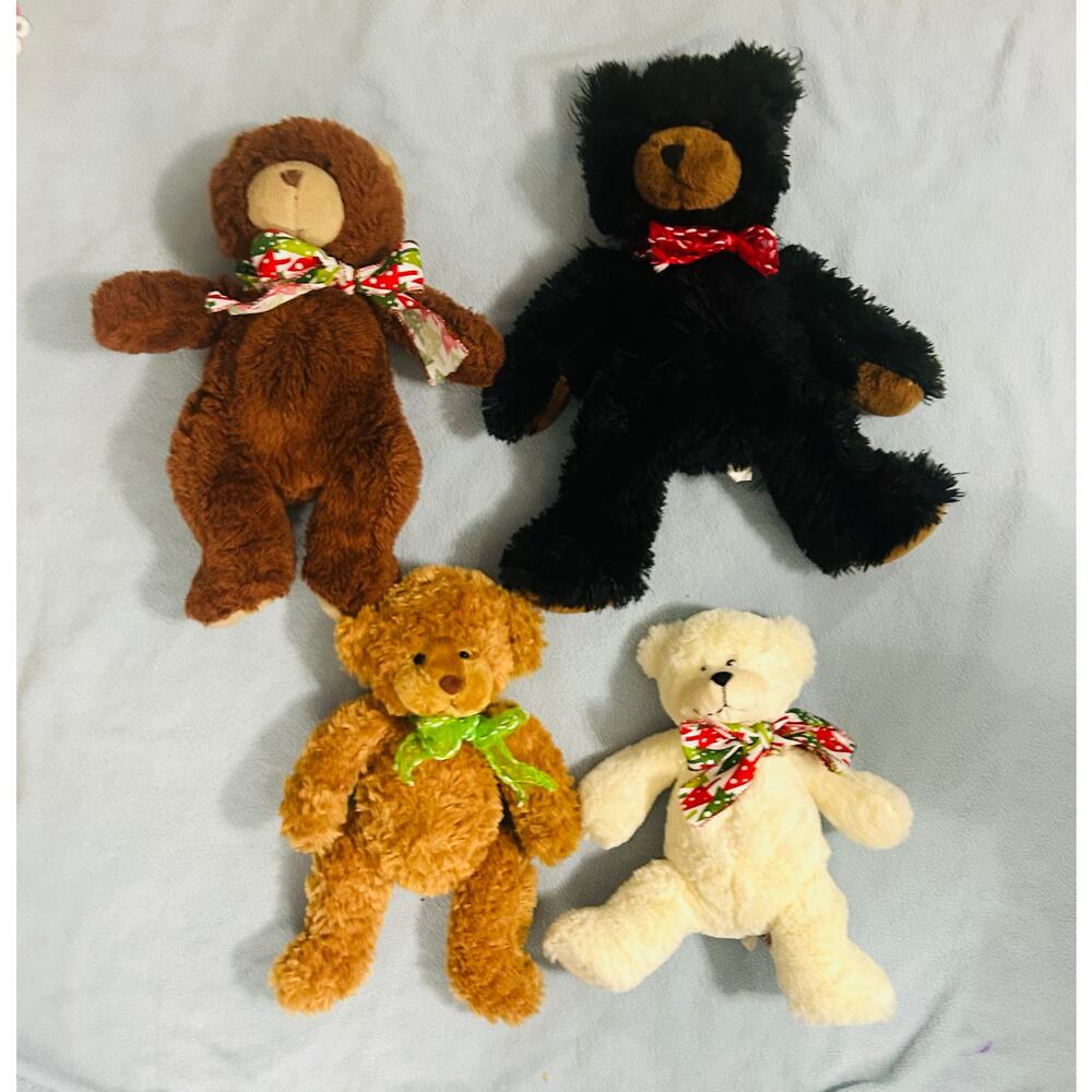 Stuffed Teddy Bear Set